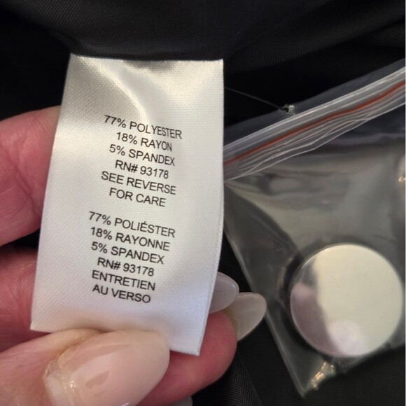 NWT Tahari Women's Blazer Indigo Tailored Size 10 - Picture 8 of 9